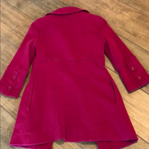 Darling magenta coat Forever 21 - Picture 7 of 8